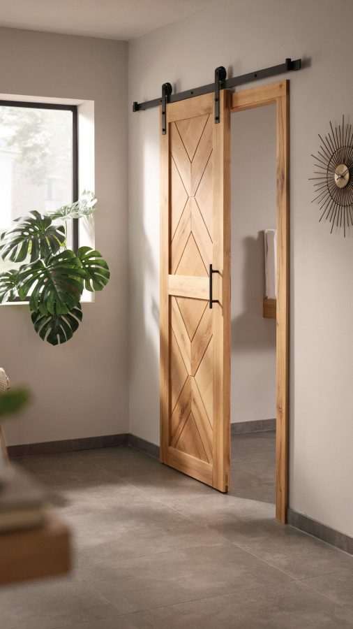 Modern Sliding Door Ideas for Small Bathrooms | Space-Saving Bathroom Decor