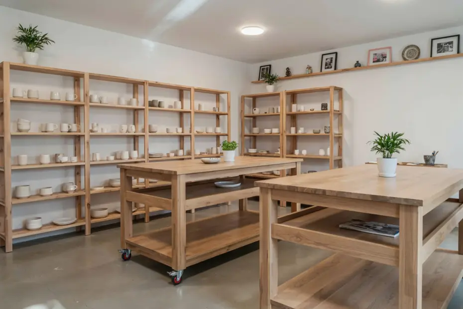 Small Workshop Workbench Plans | DIY Space-Saving Work Bench for Woodworking