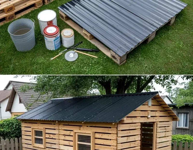 Big Mistake I Almost Made Building a Pallet Shed (Before & After)