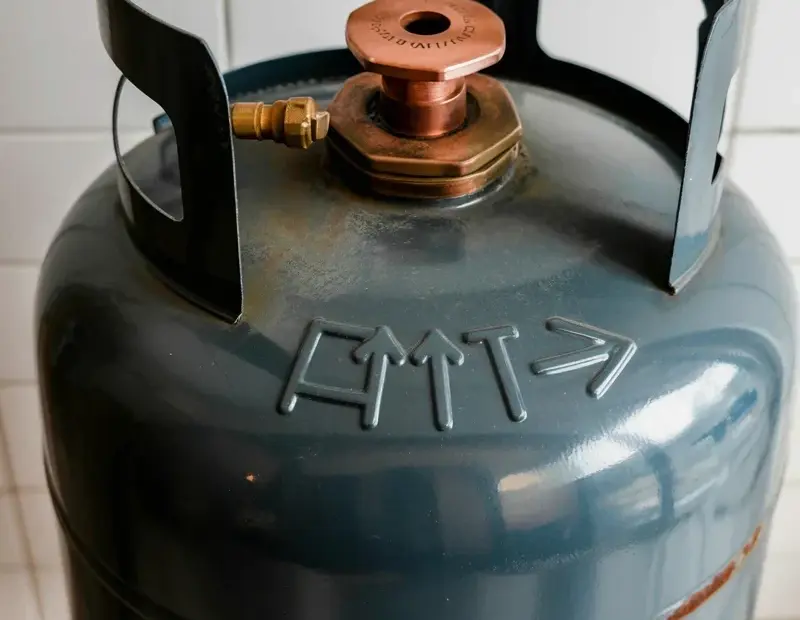 Propane tank rust removal DIY - 2 hour fix for weathered metal