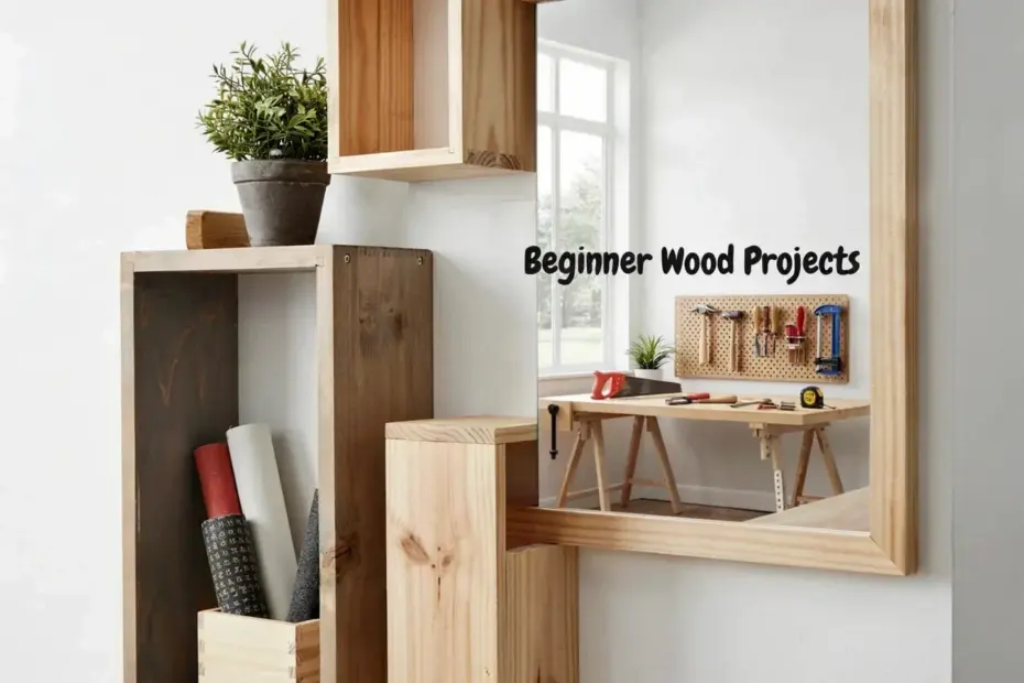DIY pallet shelf for beginners | Rustic modern weekend project
