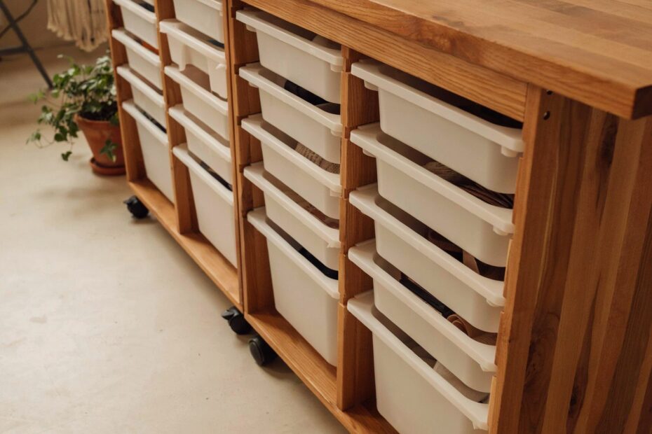 DIY Rolling Storage Cart | IKEA Hack Heavy Duty Shelf Unit | Woodworking Furniture Building Tutorial