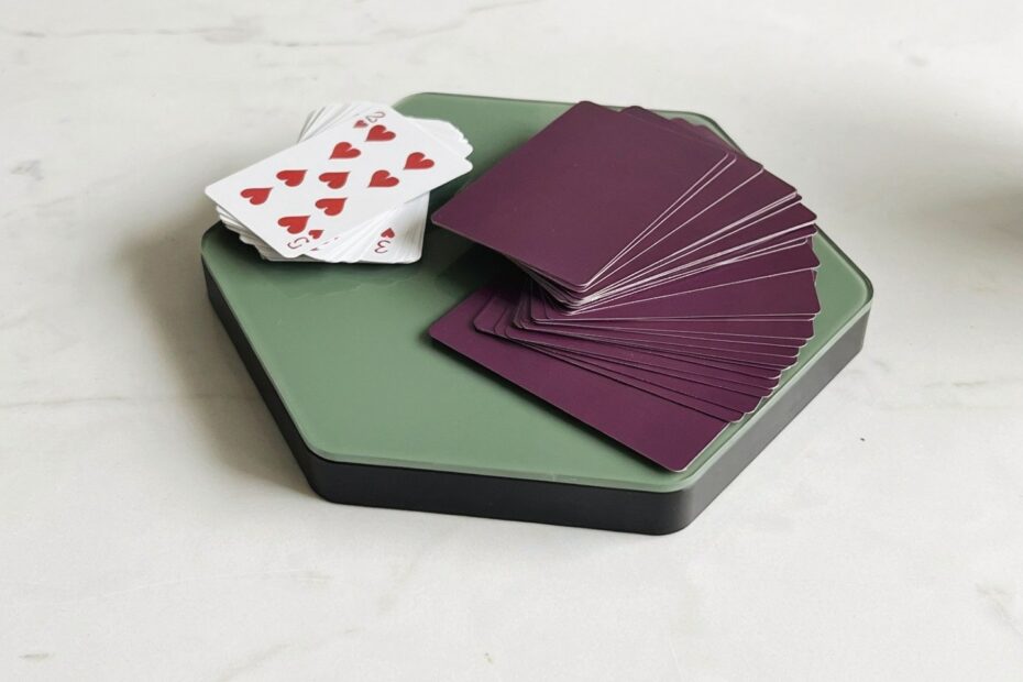DIY Wooden Card Organizer | Vibrant Color Rails for Smooth Game Play | Easy Woodworking Project