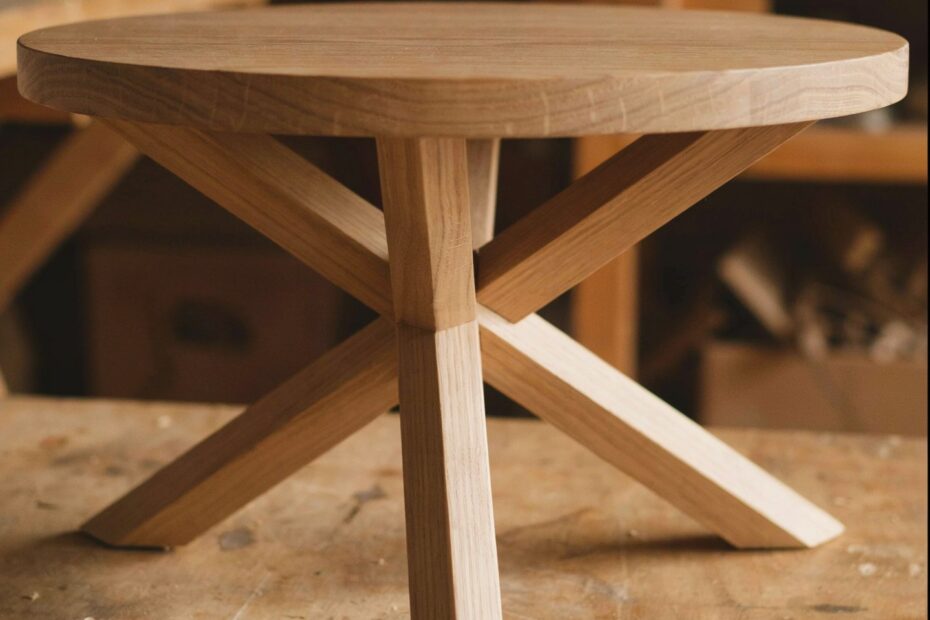 Simple Wooden Table Legs DIY | Three-Stick Design | Beginner Woodworking Project