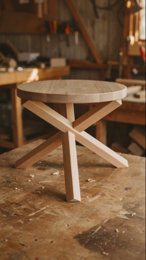 DIY Wooden Table Legs | Three Stick Design | Simple Woodworking Project