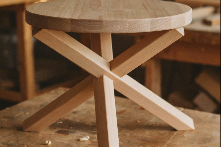 DIY Wooden Table Legs | Three Stick Design | Simple Woodworking Project