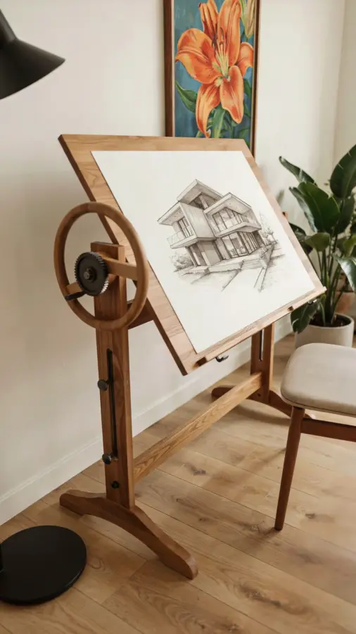 DIY Drafting Table Plan | Build Your Own Adjustable Drawing Desk | Furniture Project