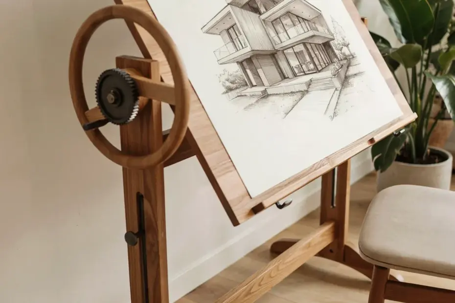 DIY Drafting Table Plan | Build Your Own Adjustable Drawing Desk | Furniture Project