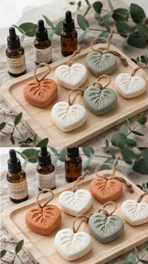 DIY Clay Diffuser Stones | Natural Long-Lasting Aromatherapy | Beginner Home Scent Craft