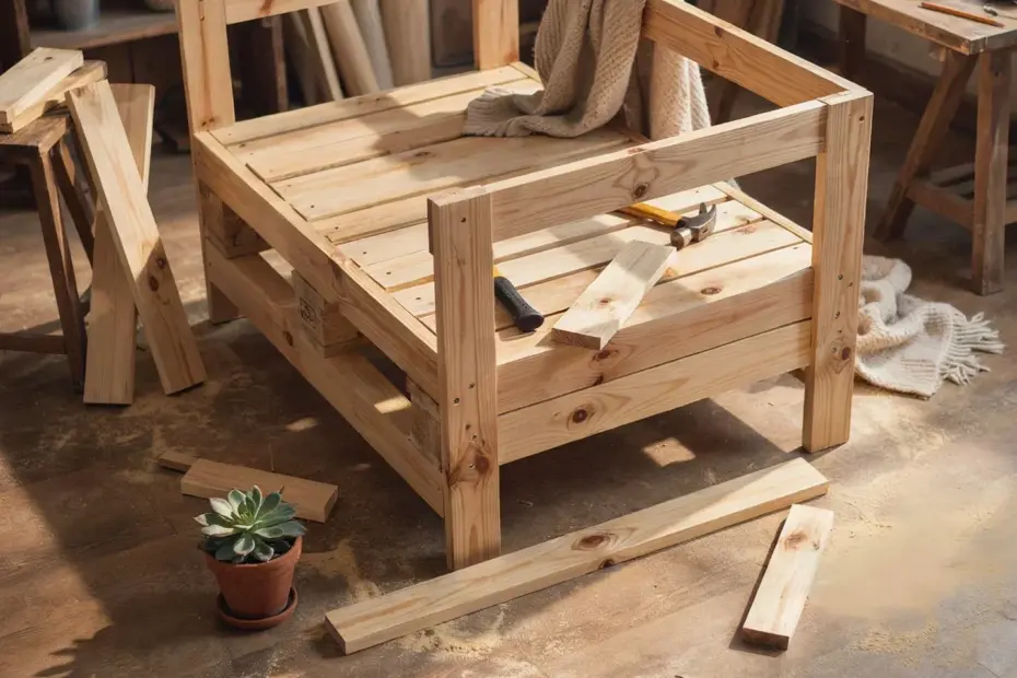 3-in-1 Wooden Bench | Convertible Outdoor Seating Idea | Beginner Wood Project