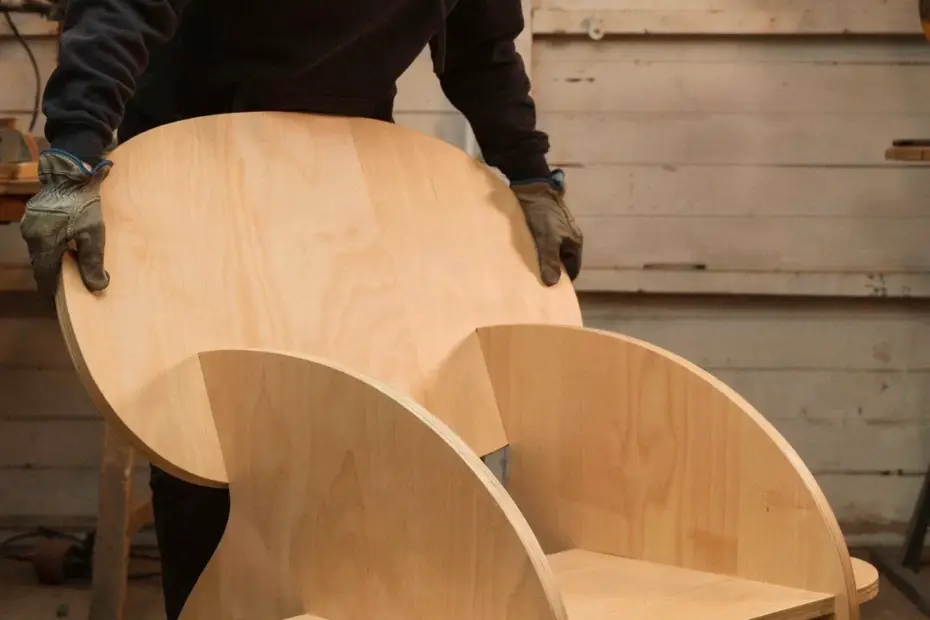 Plywood Rocking Chair: The Oval Rocker a Beginner Can Build