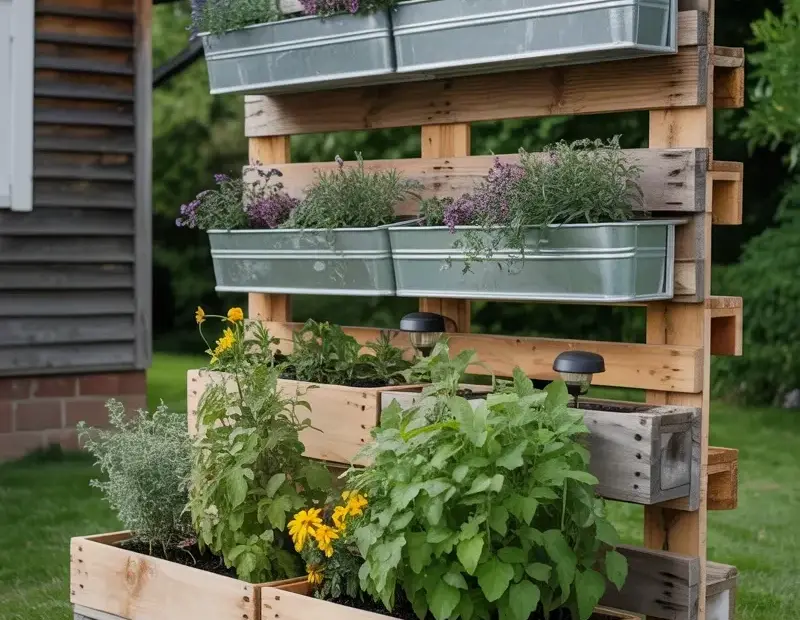 Don't Make This Pallet Vertical Garden Mistake | Staggered DIY
