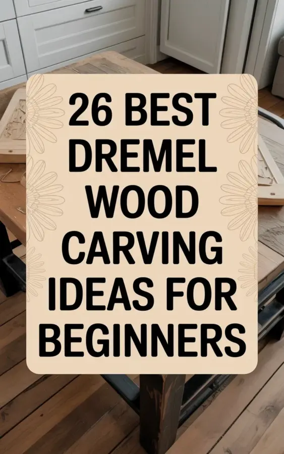 Dremel Wood Carving Ideas for Beginners: 26 Projects Without the Common Mistakes